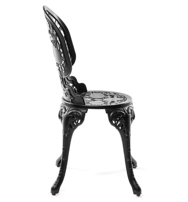 Стул ALUMINIUM CHAIR – BLACK — Seletti, фото 3