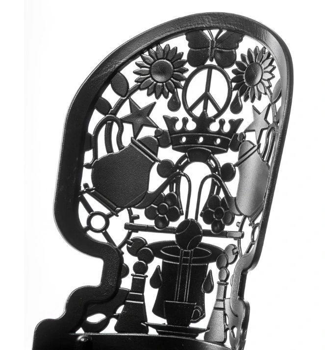 Стул ALUMINIUM CHAIR – BLACK — Seletti, фото 6