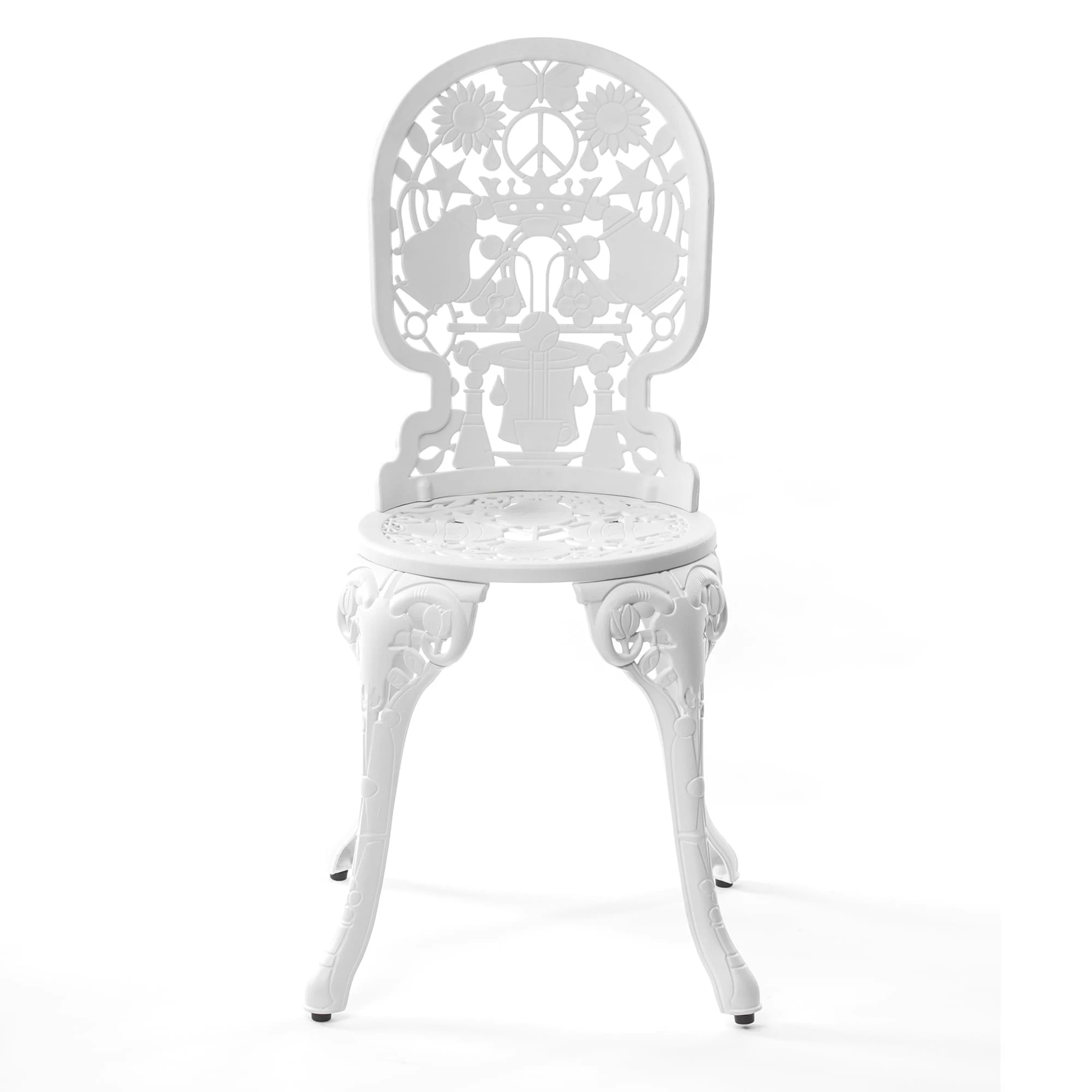 Современный дизайн Стул ALUMINIUM CHAIR – WHITE — Seletti