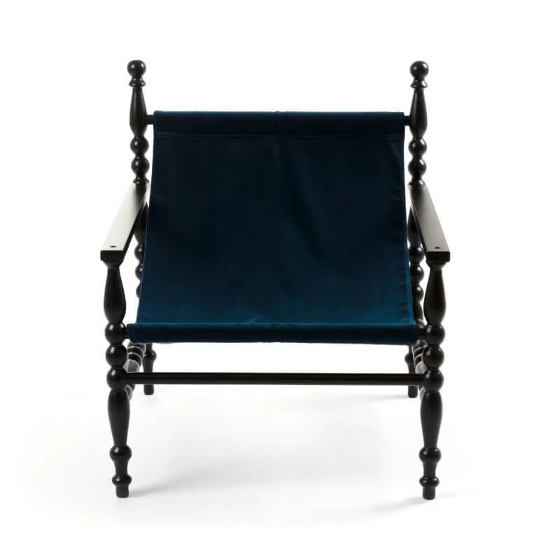 Кресло Blue — Seletti, бархат