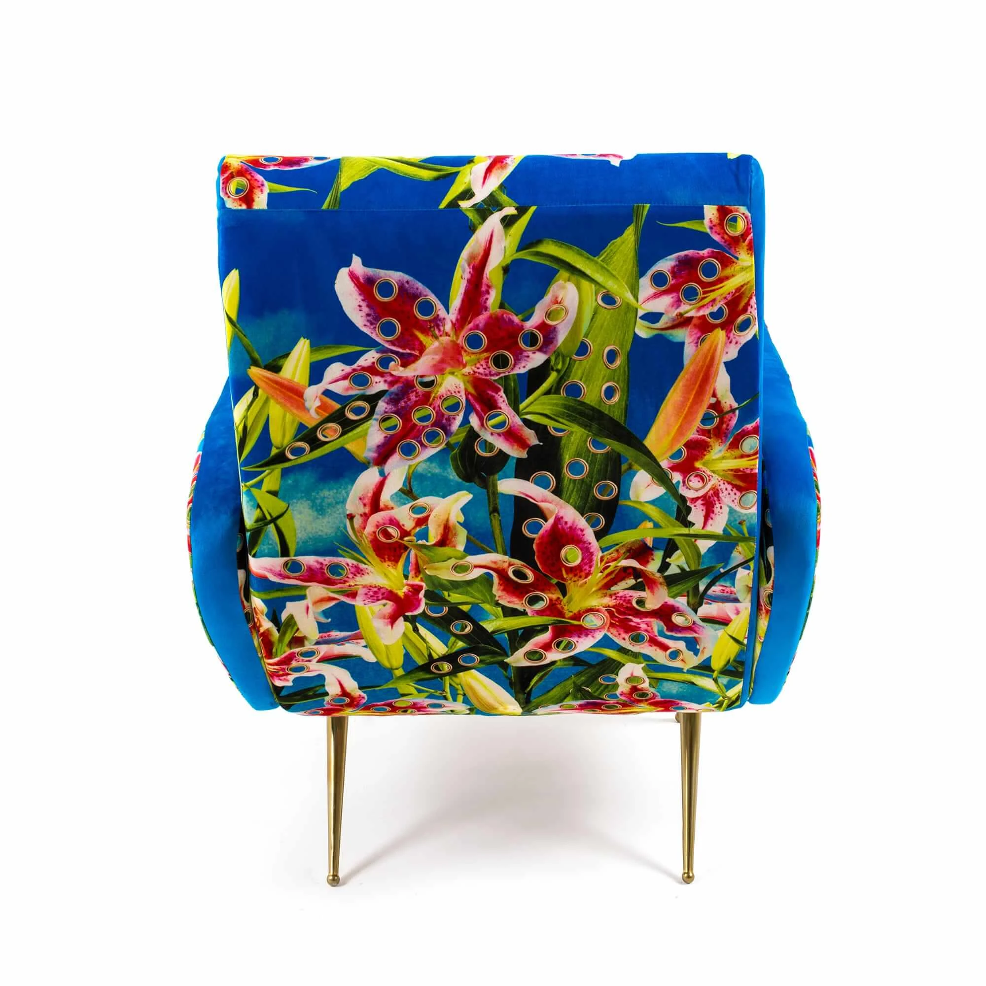 Кресло Flowers with holes — Seletti, ткань, фото 5