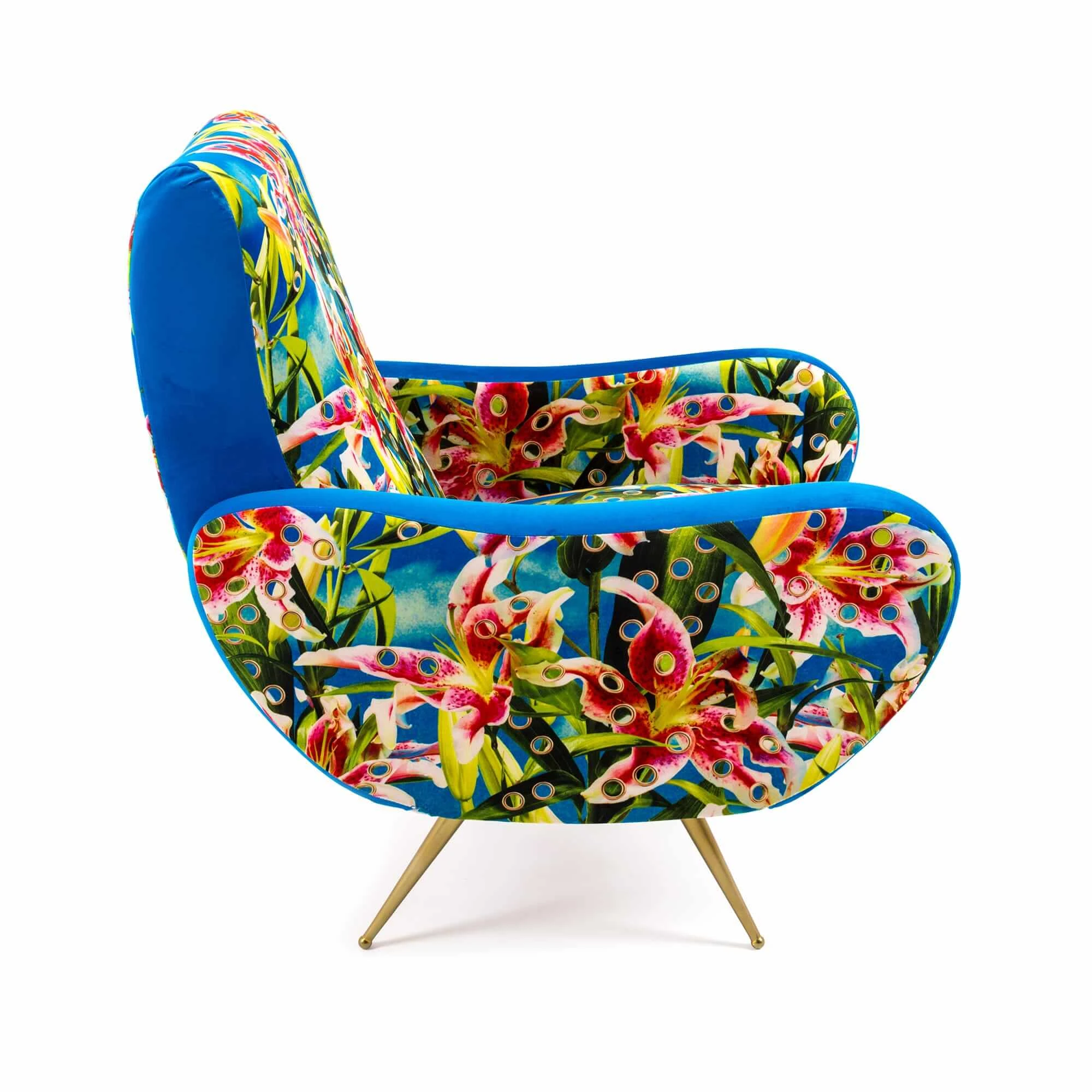 Кресло Flowers with holes — Seletti, ткань, фото 6