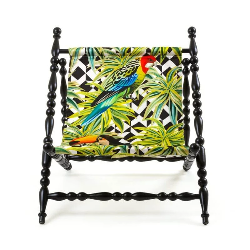 Кресло Parrots — Seletti, бархат, фото 4
