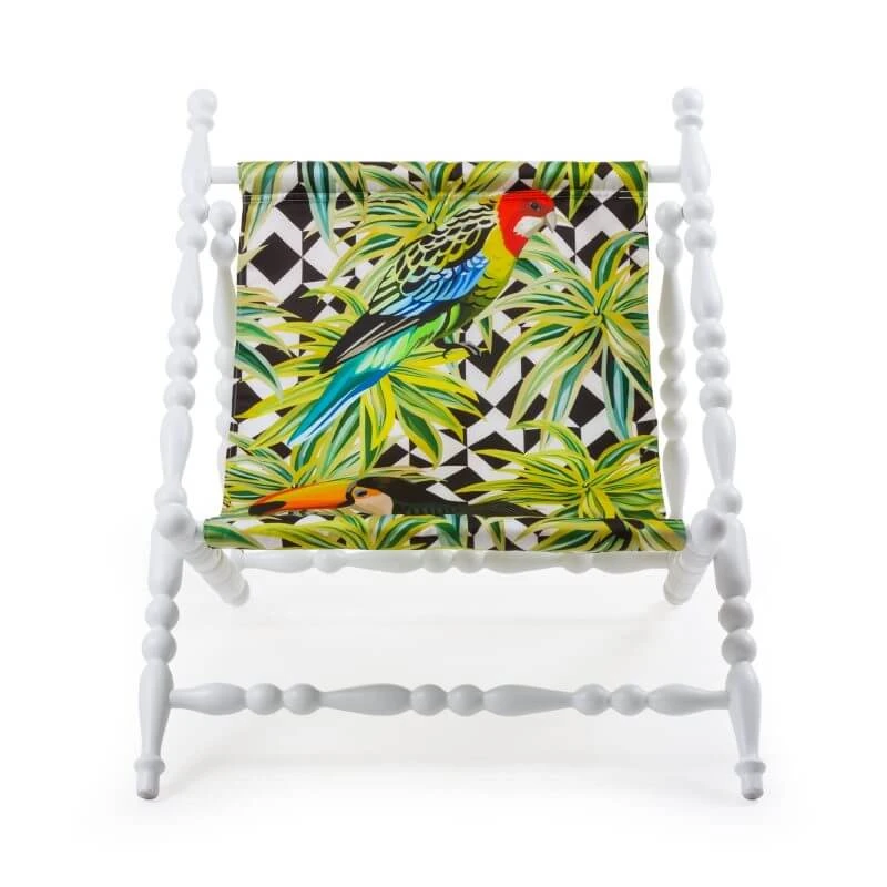 Кресло Parrots — Seletti, бархат