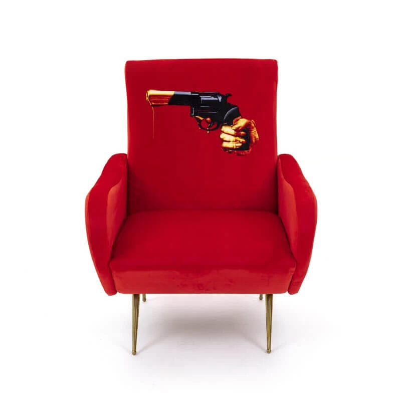 Кресло Revolver — Seletti, ткань, фото 4