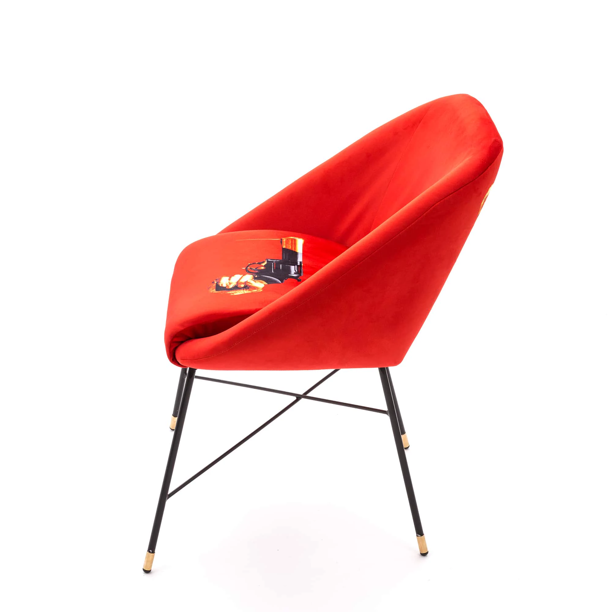Стул Revolver — Seletti, ткань, фото 3