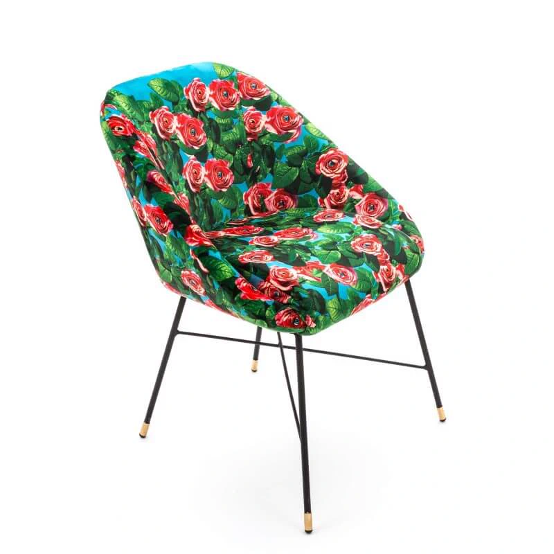 Стул Roses — Seletti, ткань, фото 2