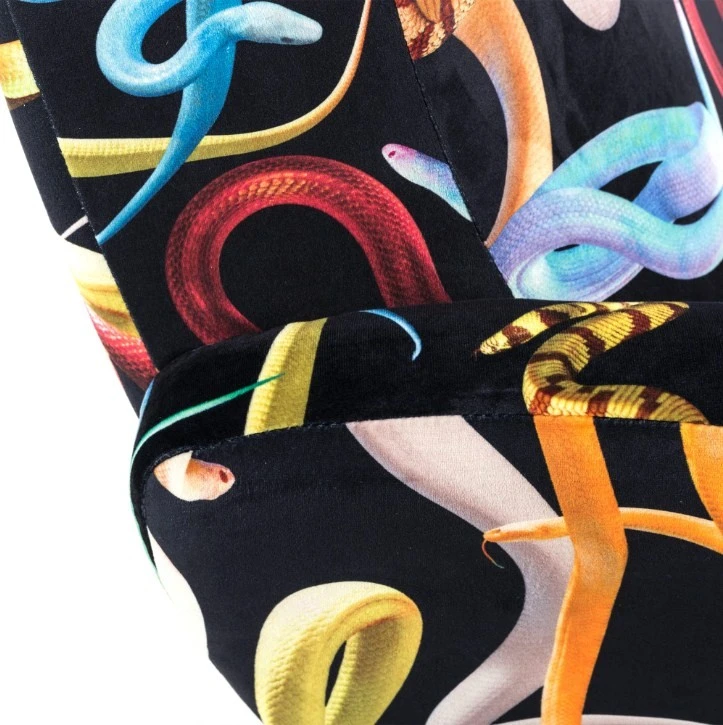 Кресло Snakes — Seletti, дерево, фото 4