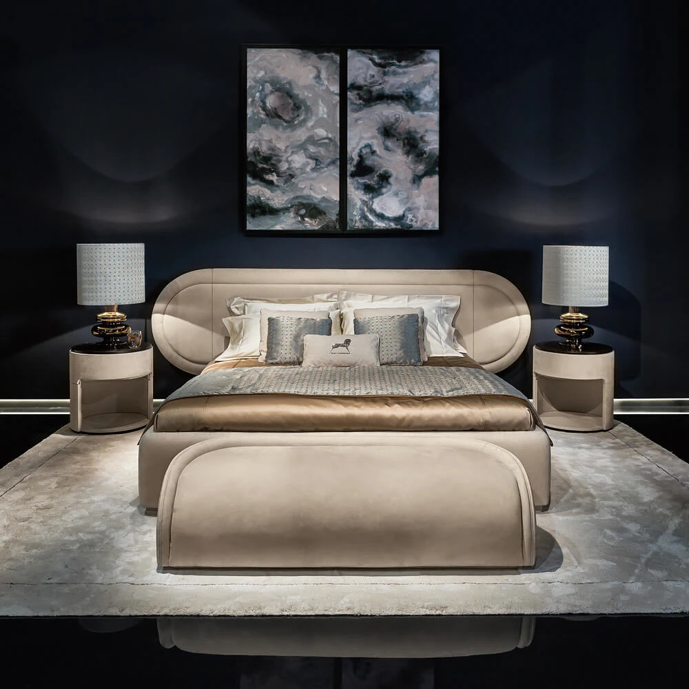 Стиль ар-деко Кровать James us standard king size — Smania, фото 2