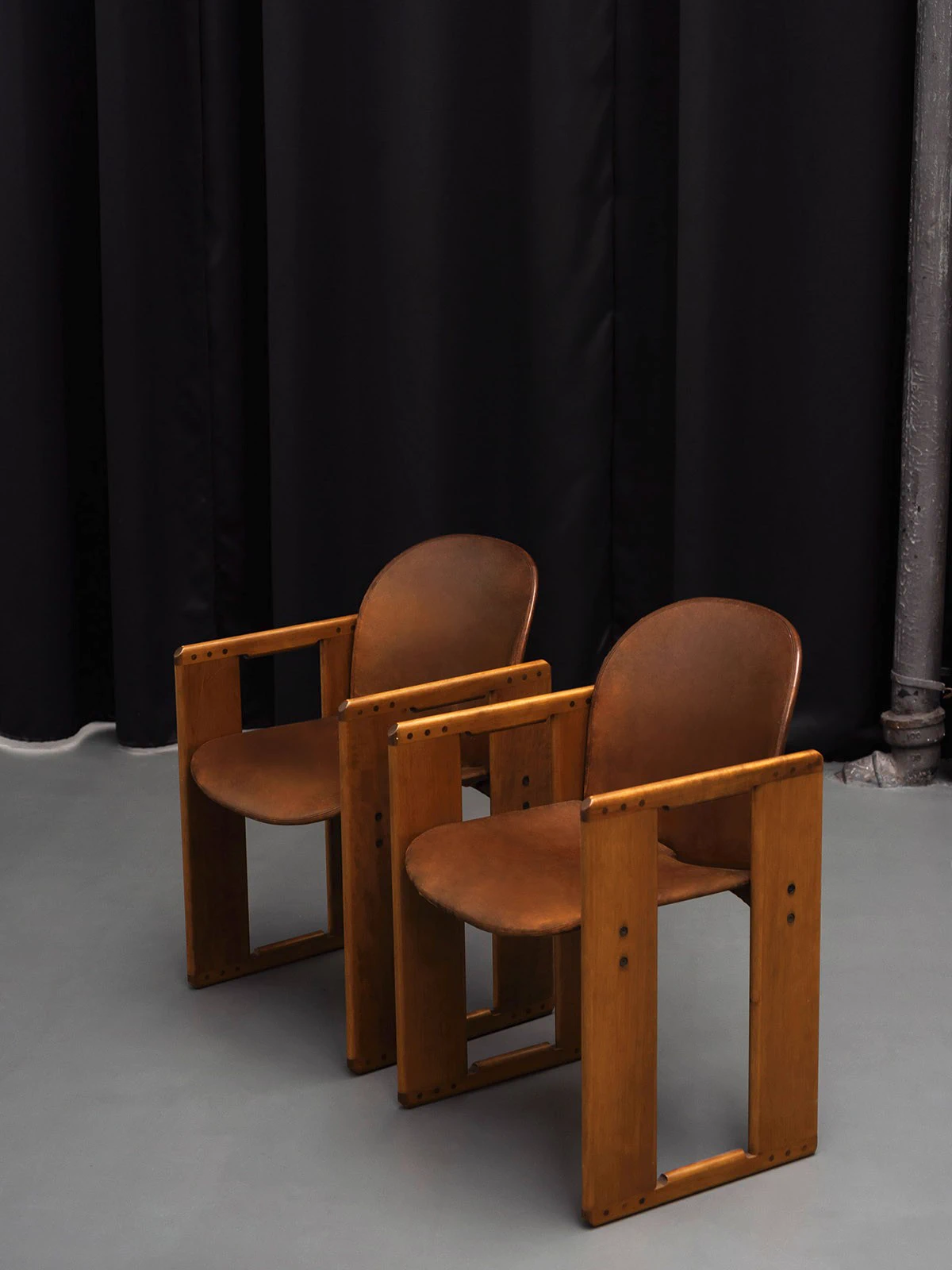 Стул Dialogo — Tacchini, дерево, фото 2