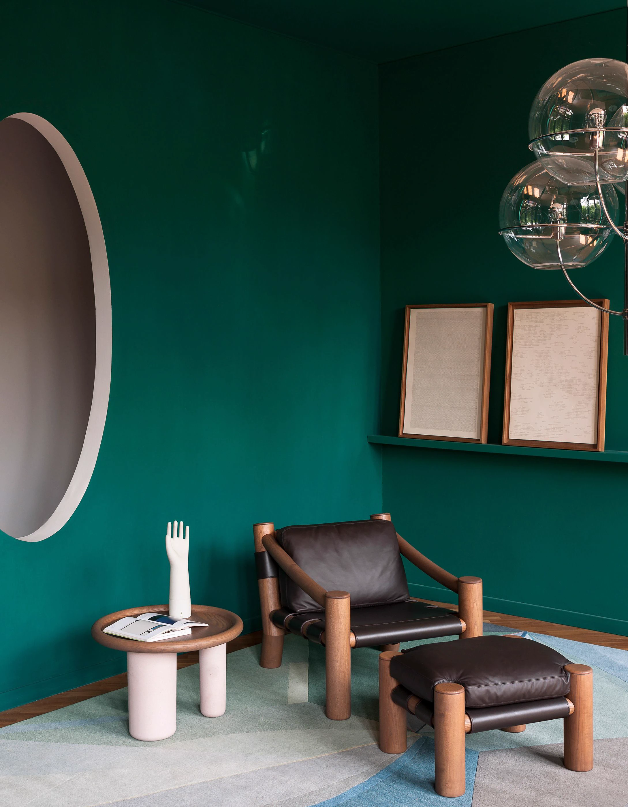 Каркас и наполнение: дерево. Современный дизайн Банкетка Elephant Ottoman — Tacchini, кожа, фото 2