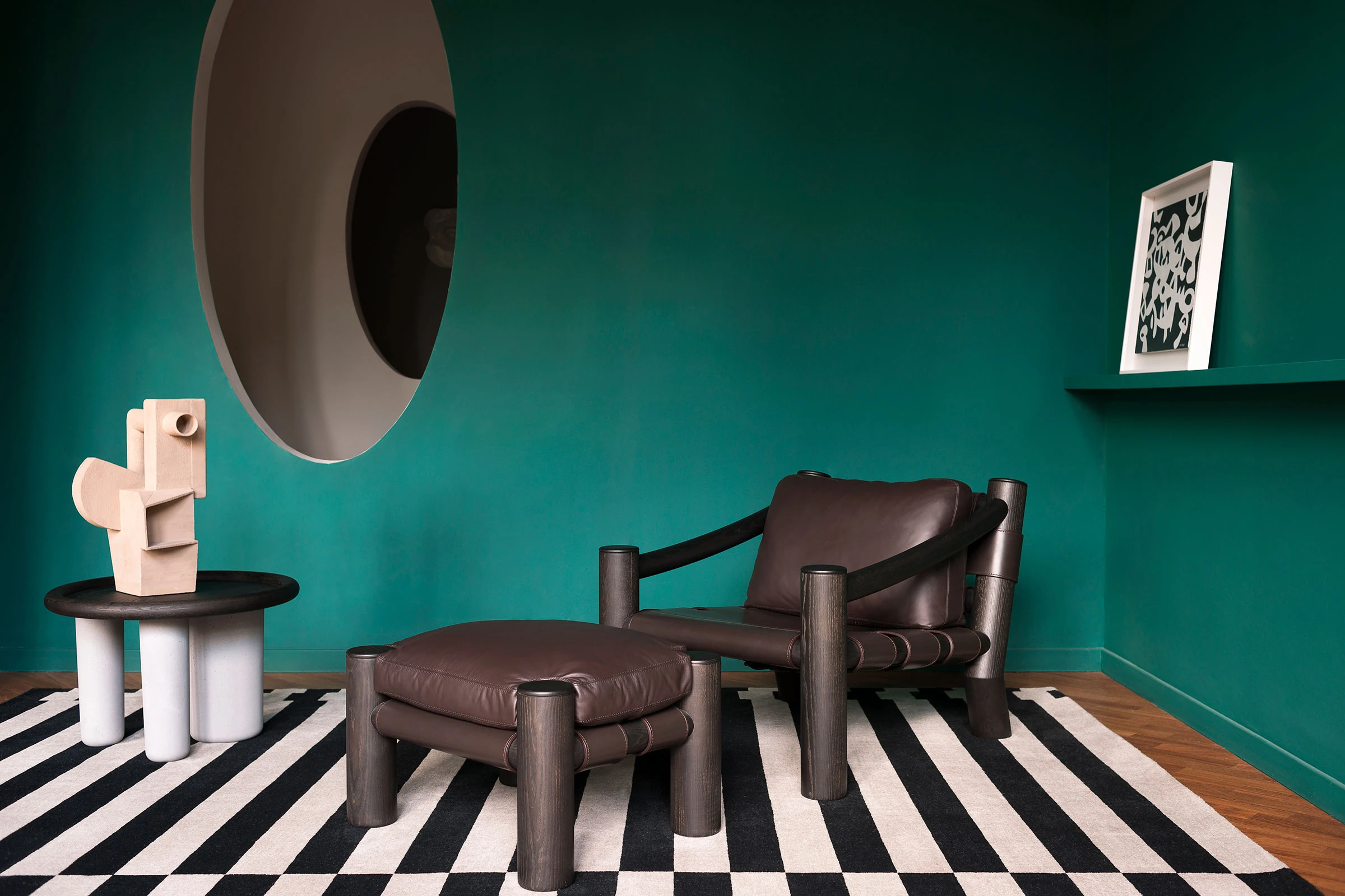 Кресло Elephant — Tacchini, кожа, фото 5