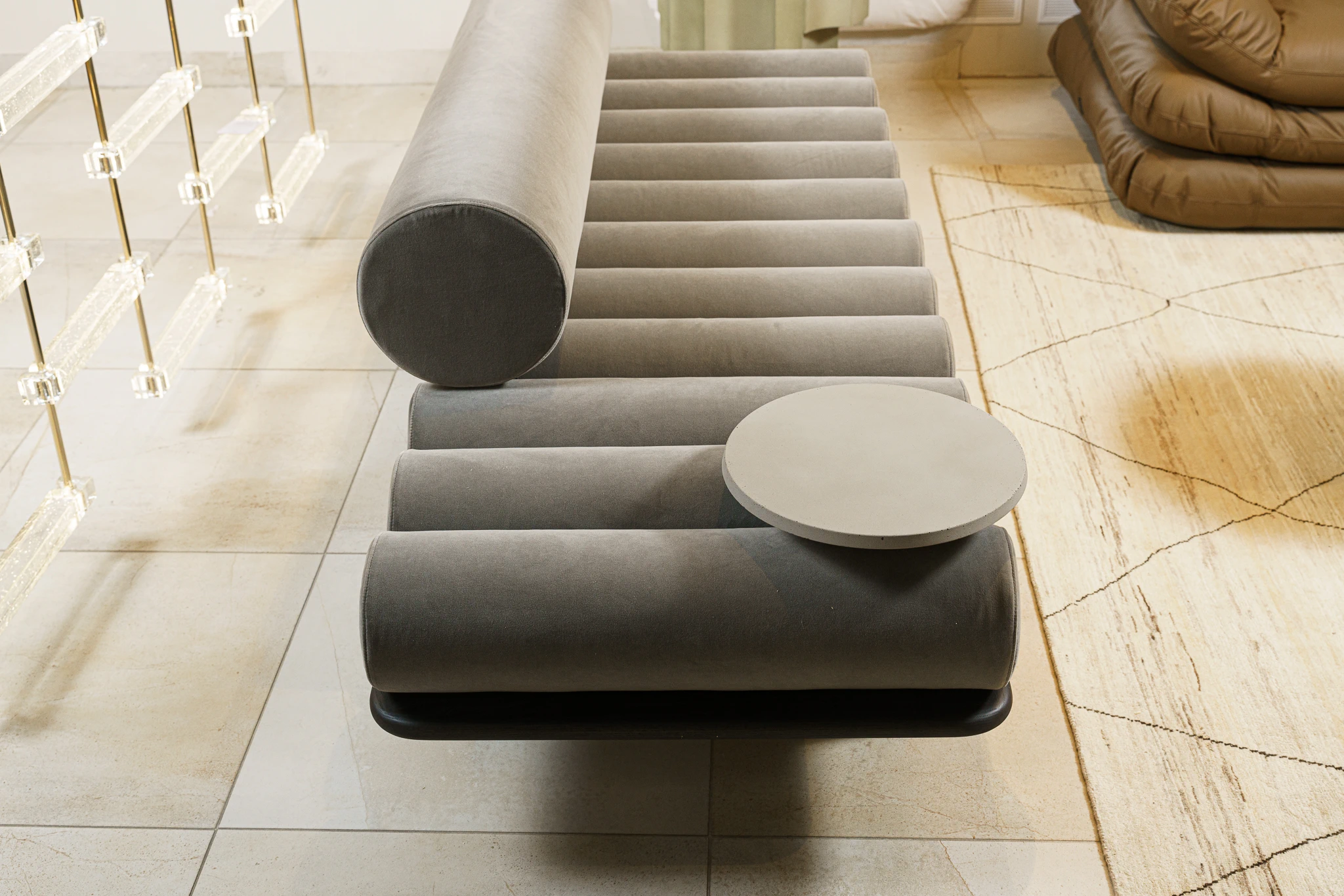 Кушетка Five to Nine — Tacchini, кожа, фото 4