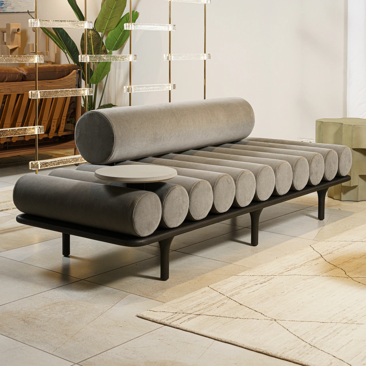 Кушетка Five to Nine — Tacchini, кожа