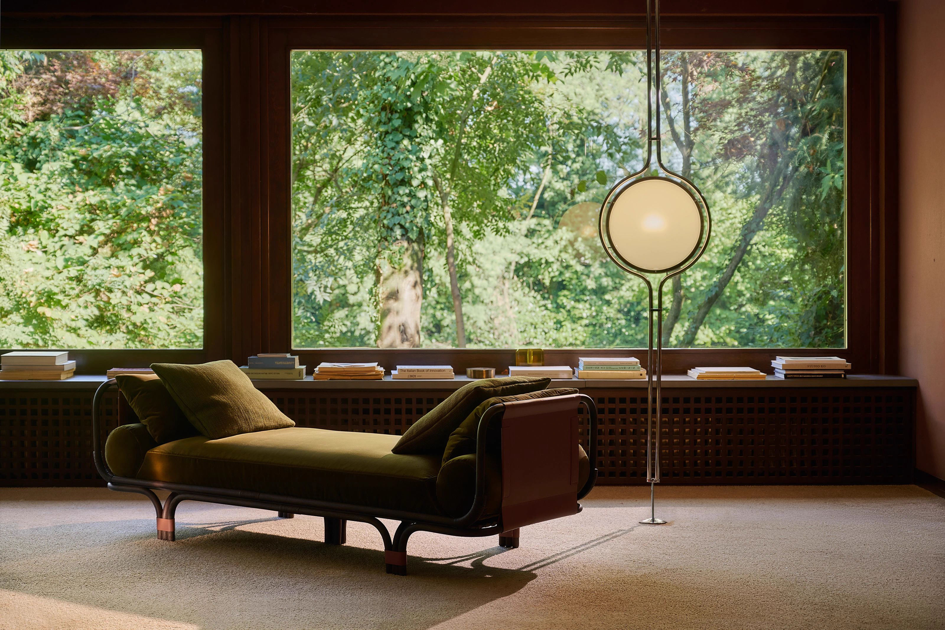 Кушетка Isola Bella — Tacchini, кожа, фото 2
