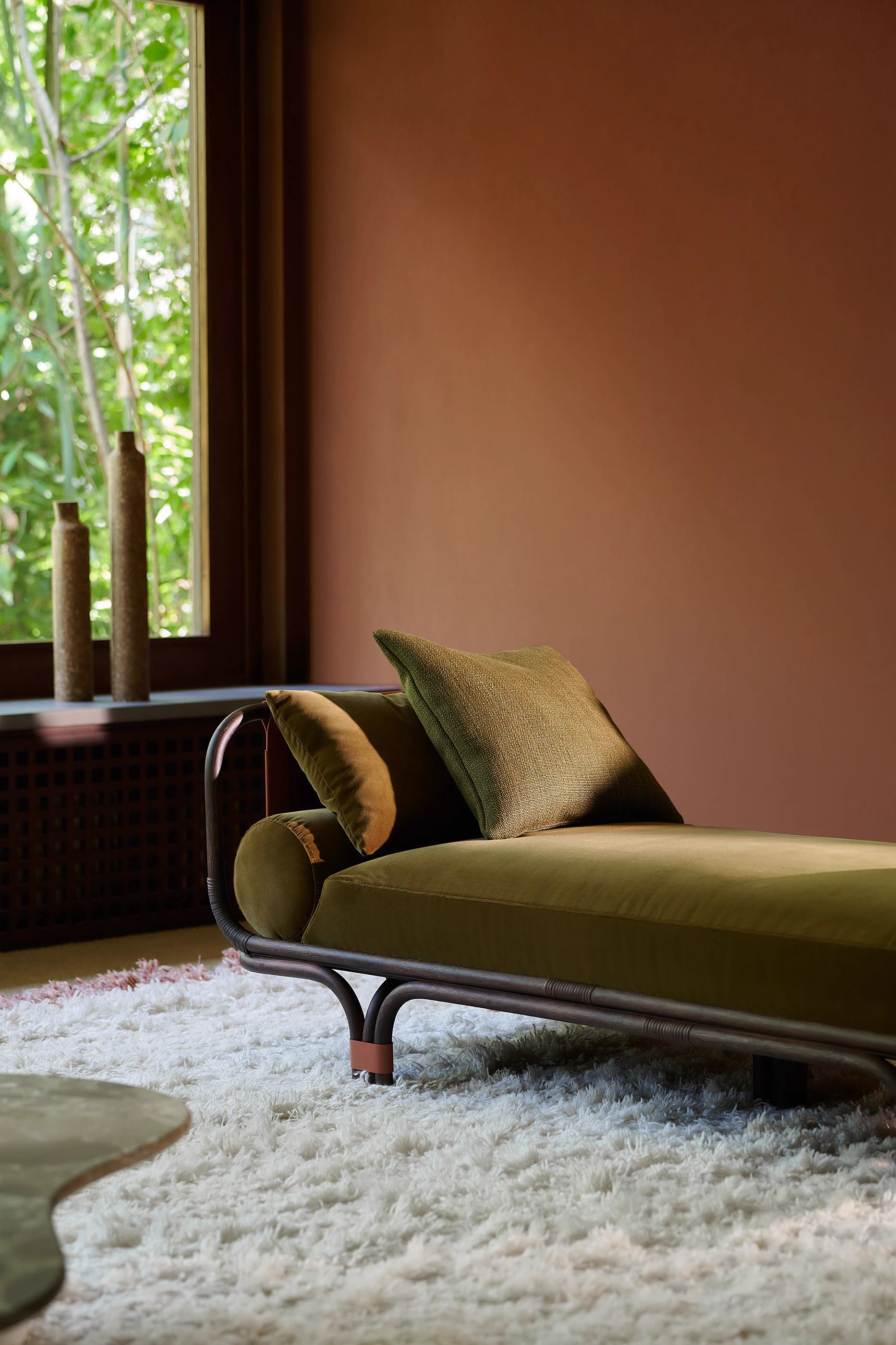 Кушетка Isola Bella — Tacchini, кожа, фото 3