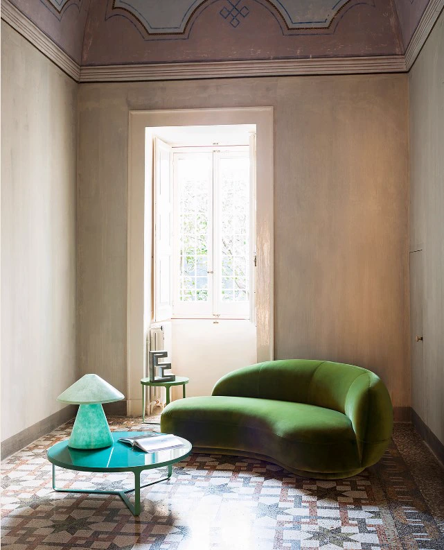 Диван Julep Chaise — Tacchini, кожа