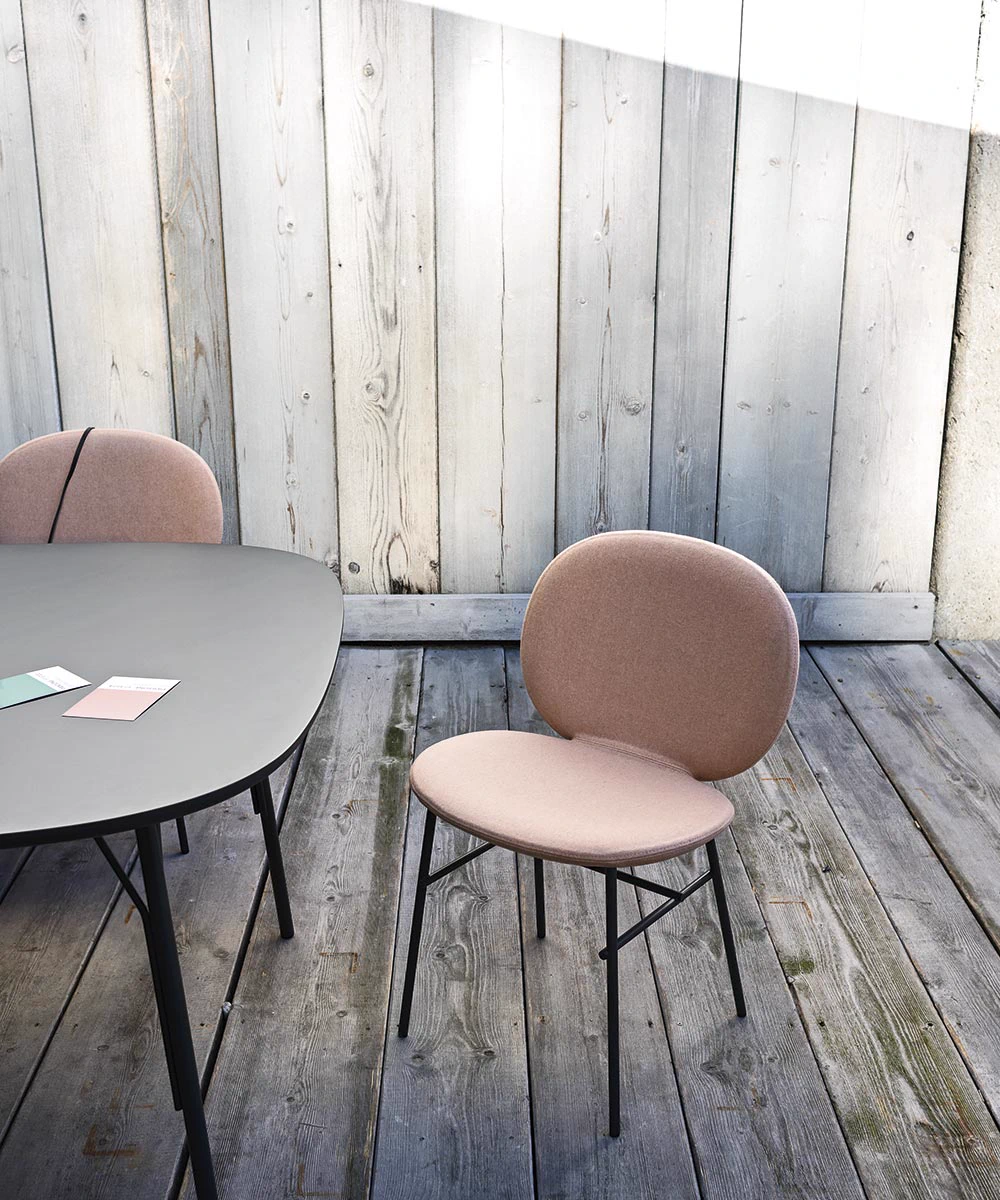 Стул Kelly C — Tacchini, металл, фото 3