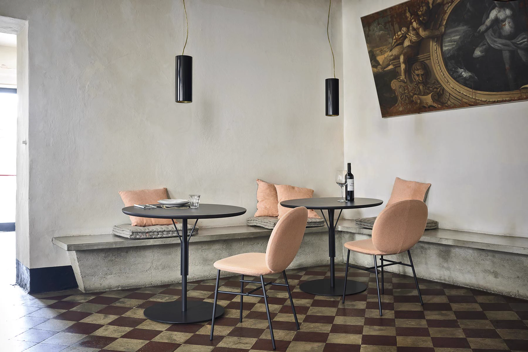 Стул Kelly C — Tacchini, металл, фото 4