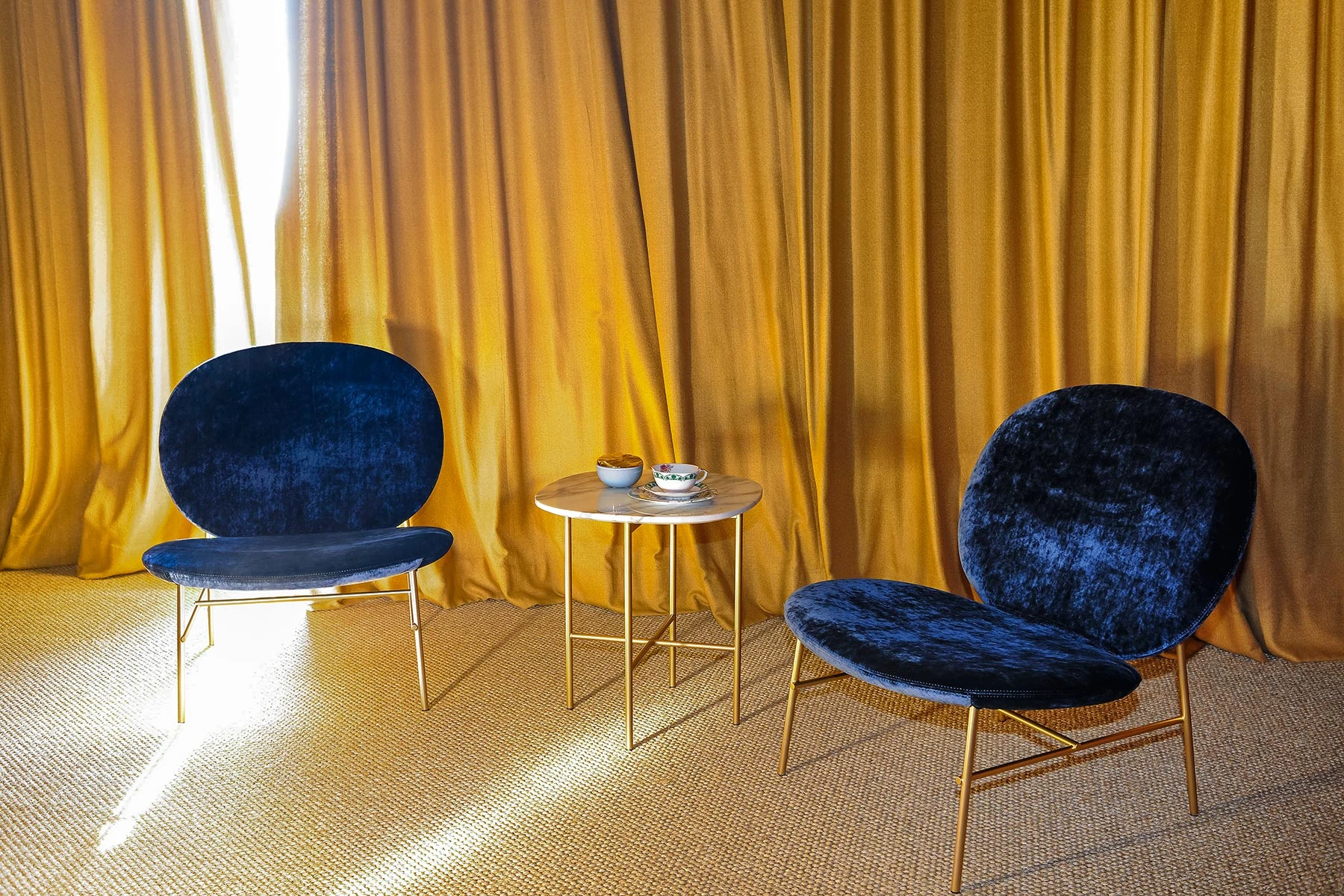 Кресло Kelly E — Tacchini, металл, фото 4