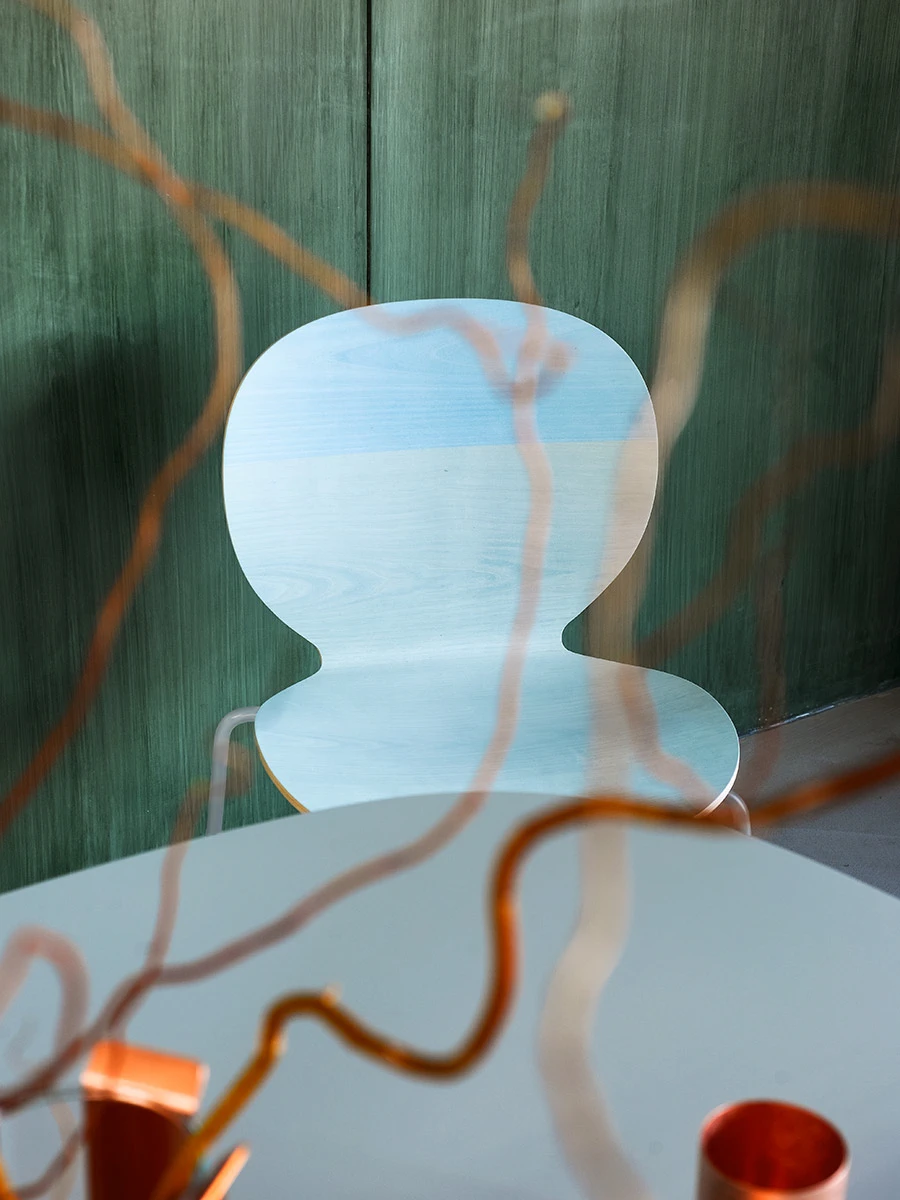 Стул Kelly V — Tacchini, дерево, фото 2