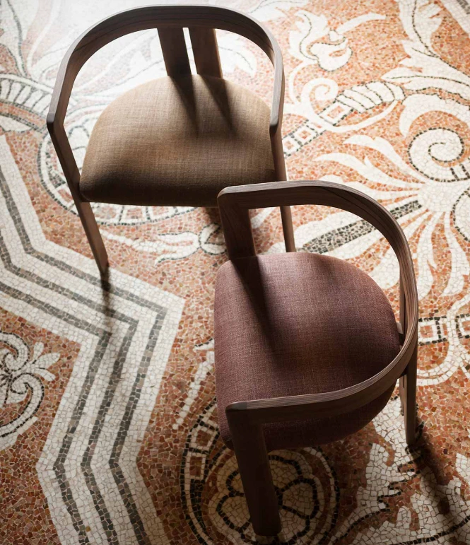Стул Pigreco — Tacchini, ткань, фото 3