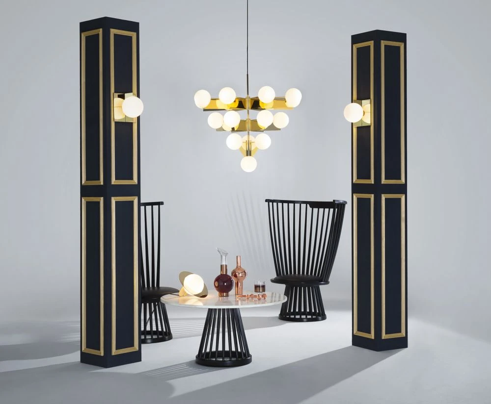 Кресло Fan Chair — Tom Dixon, кожа, фото 5