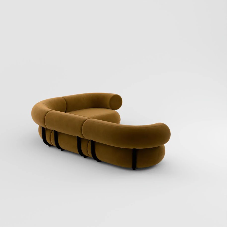 Диван Fat Corner Modular Sofa — Tom Dixon, ткань, фото 4