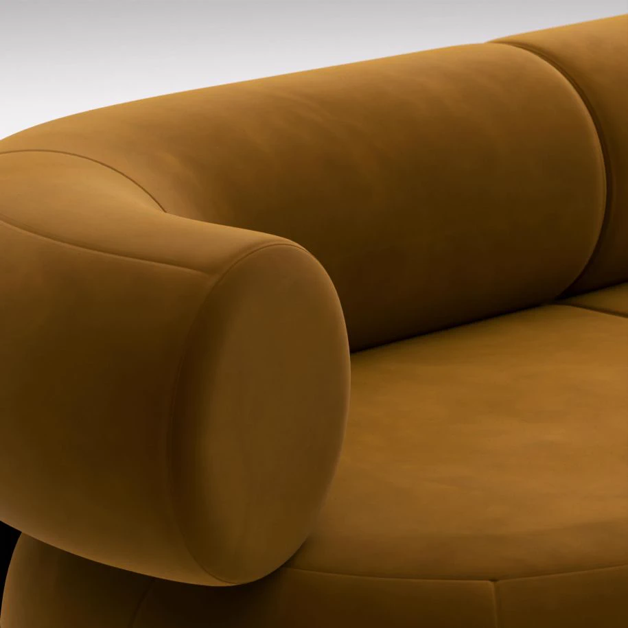 Диван Fat Corner Modular Sofa — Tom Dixon, ткань, фото 5