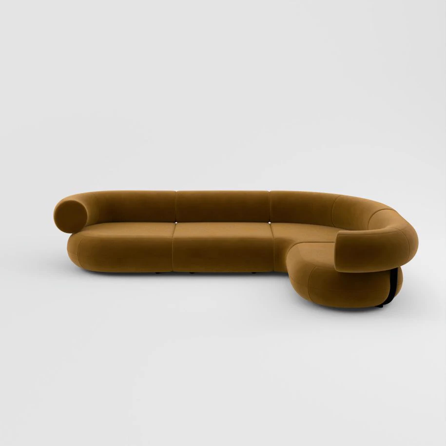 Диван Fat Corner Modular Sofa — Tom Dixon, ткань