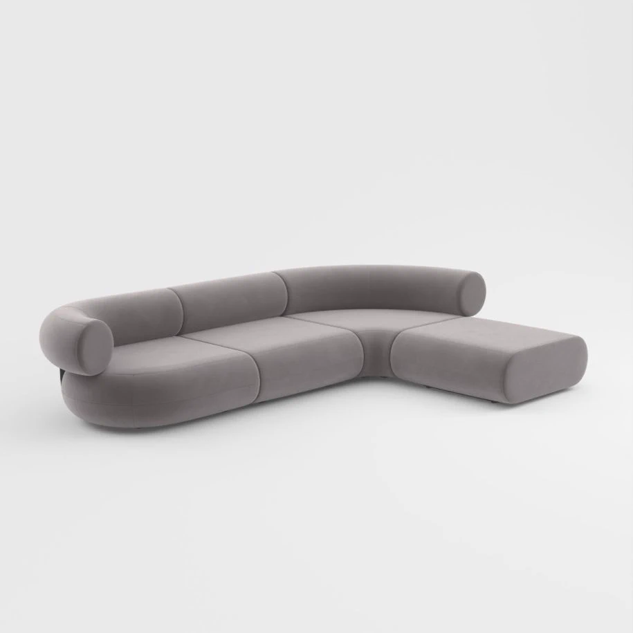 Диван Fat L-Shapped Modular Sofa — Tom Dixon, ткань, фото 2