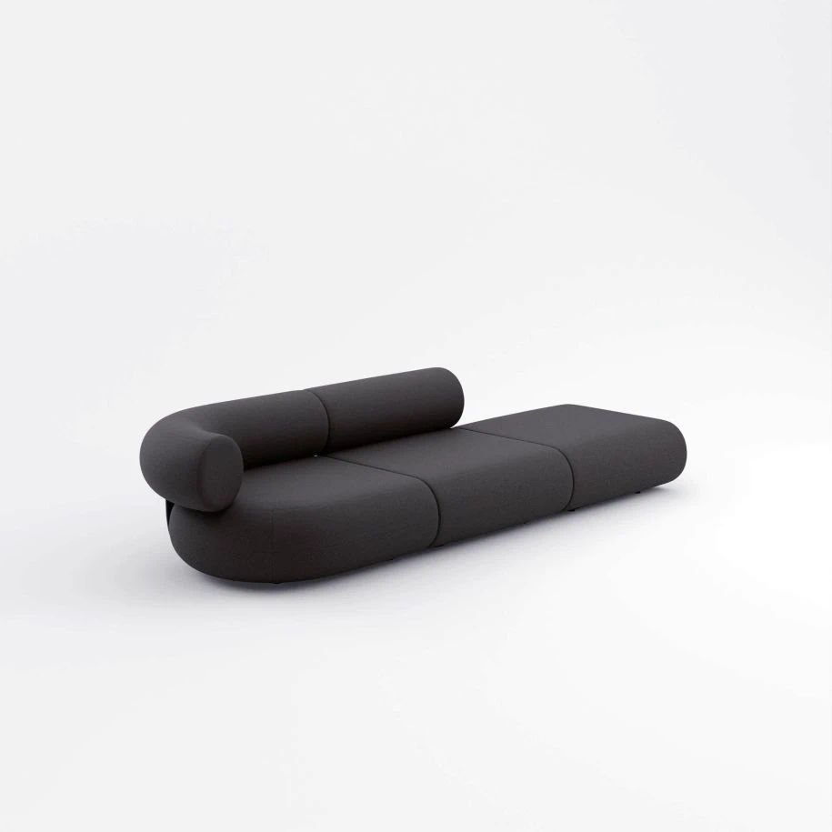 Диван Fat Left Arm Facing Backrest Sofa — Tom Dixon, ткань, фото 2