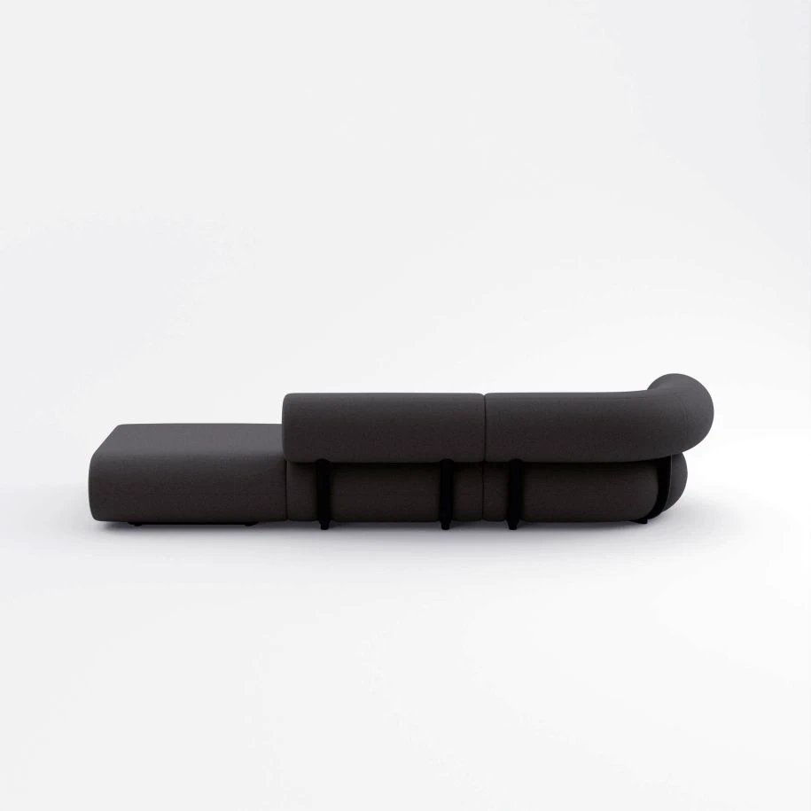 Диван Fat Left Arm Facing Backrest Sofa — Tom Dixon, ткань, фото 5