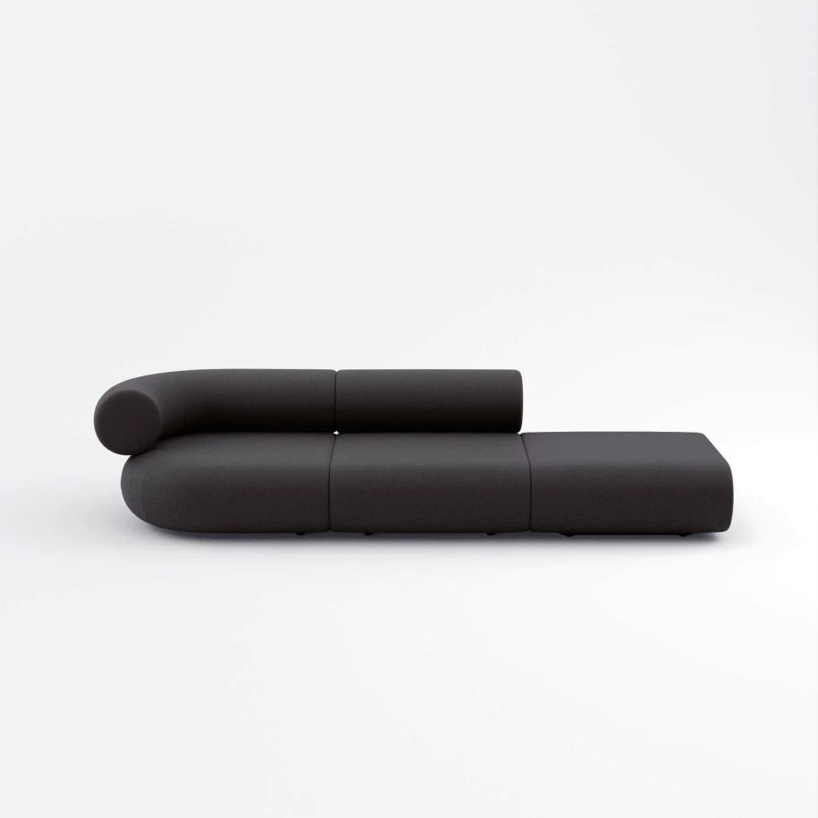 Диван Fat Left Arm Facing Backrest Sofa — Tom Dixon, ткань