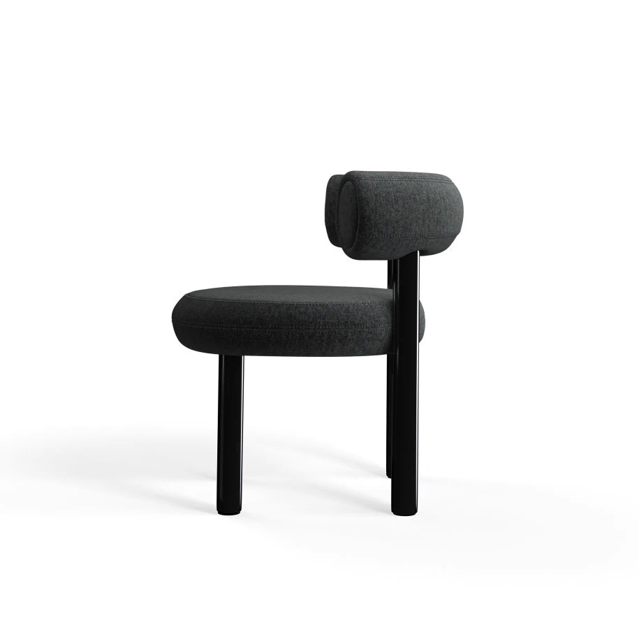 Стул Fat Steel Dining Chair — Tom Dixon, ткань, фото 2