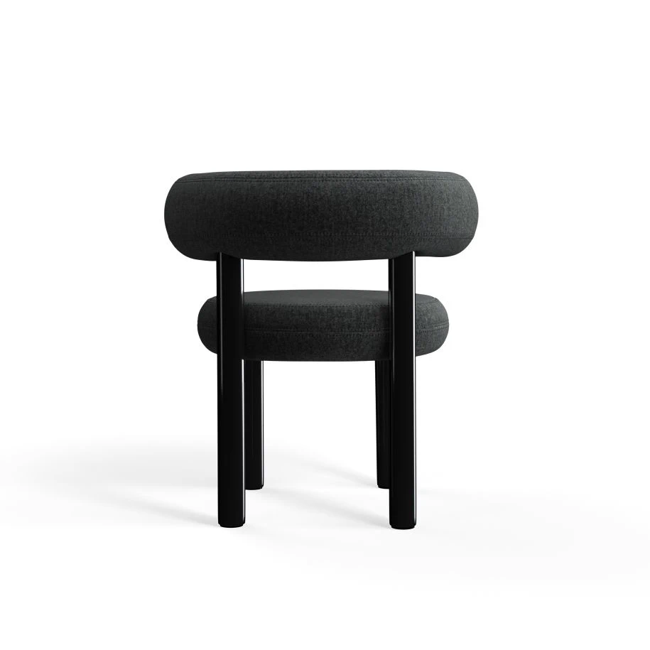 Стул Fat Steel Dining Chair — Tom Dixon, ткань, фото 3