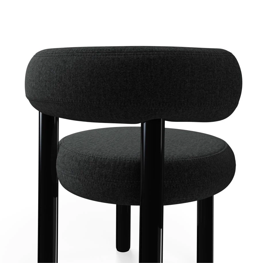 Стул Fat Steel Dining Chair — Tom Dixon, ткань, фото 4