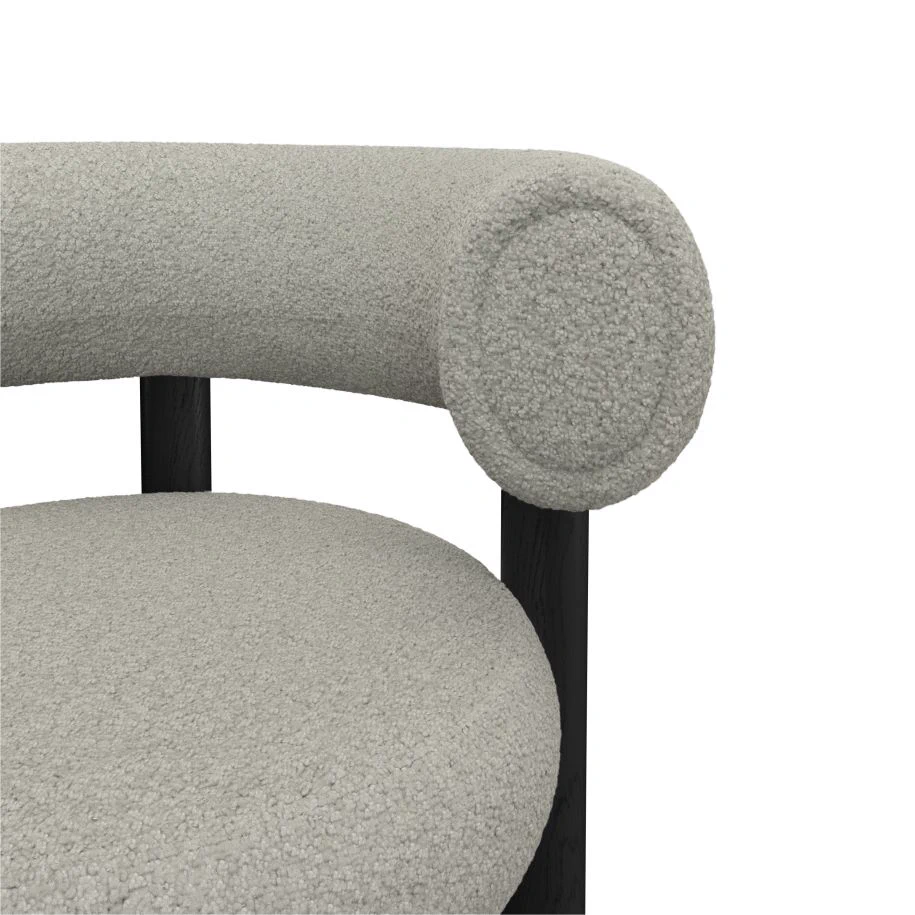 Стул Fat Wood Dining Chair — Tom Dixon, ткань, фото 3