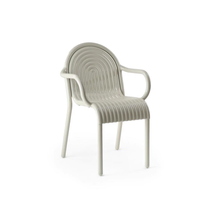 Стул с подлокотниками Groove Arm Chair — Tom Dixon, фото 3