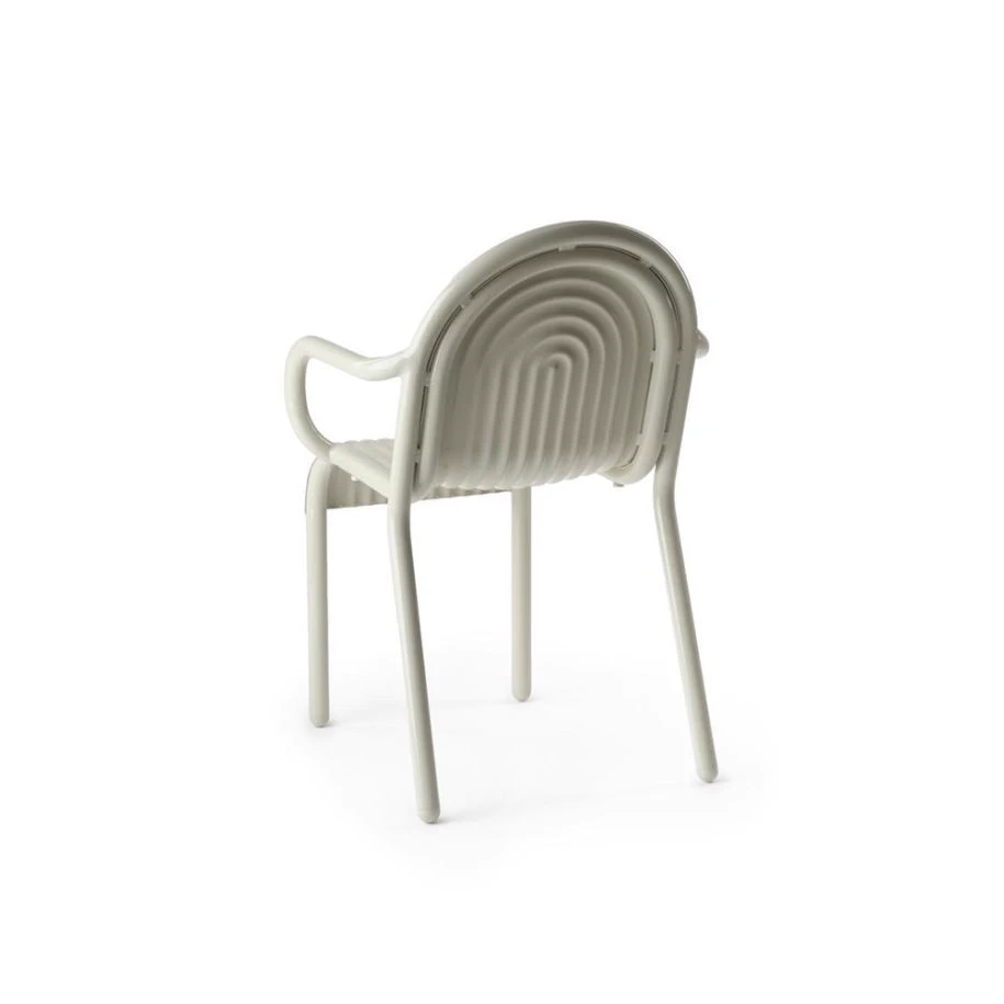 Стул с подлокотниками Groove Arm Chair — Tom Dixon, фото 5