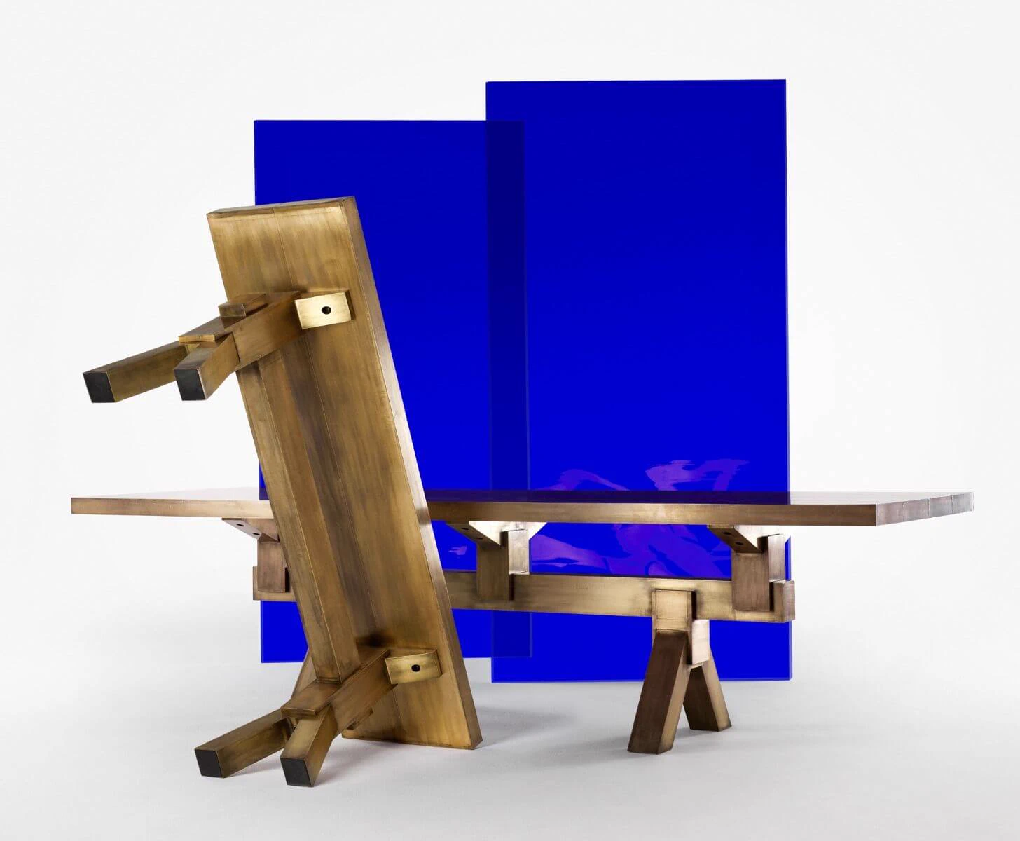 Стол Mass — Tom Dixon, дерево, фото 3