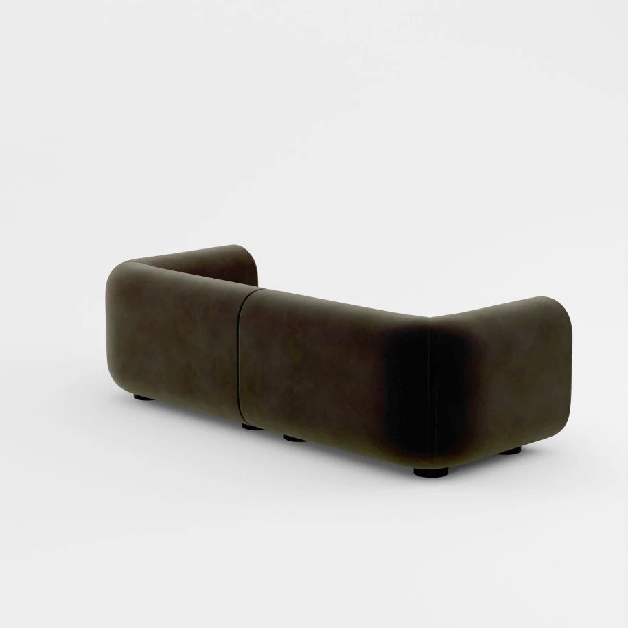 Современный дизайн Диван Plump 3-Seater Wide Modular Sofa — Tom Dixon, ткань, фото 4