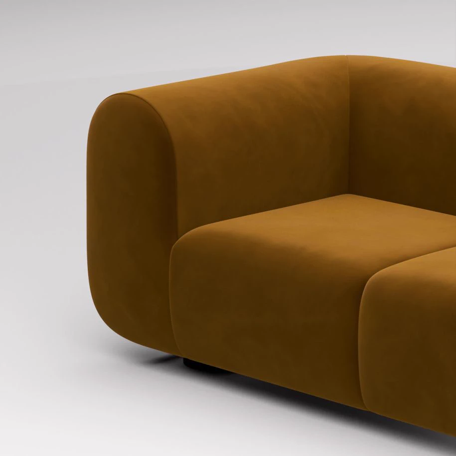 Диван Plump 4-Seater Modular Sofa — Tom Dixon, ткань, фото 6