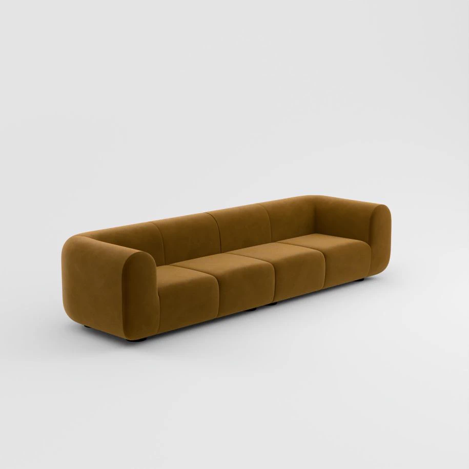 Диван Plump 4-Seater Modular Sofa — Tom Dixon, ткань