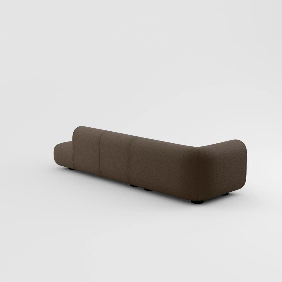 Современный дизайн Диван Plump Left Arm & Longue Left Facing Backrest Modular Sofa — Tom Dixon, ткань, фото 4