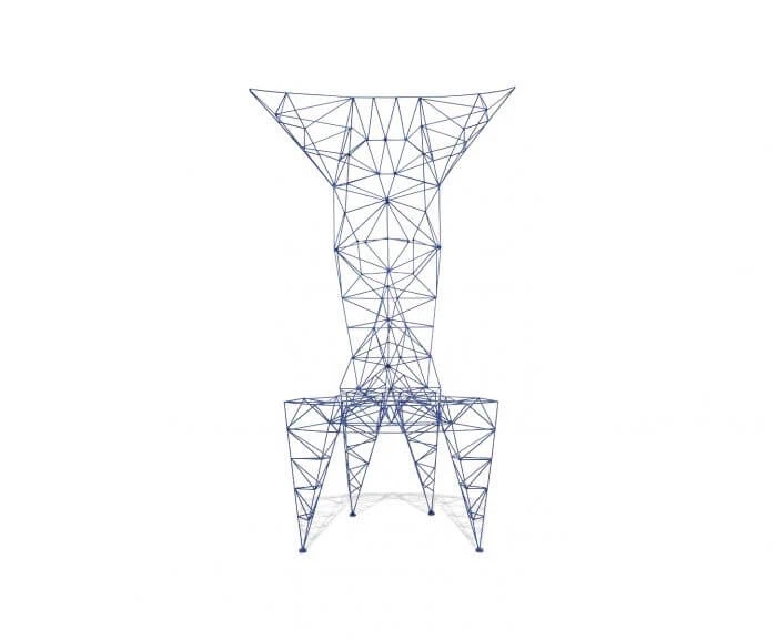 Стул Pylon — Tom Dixon, металл, фото 2