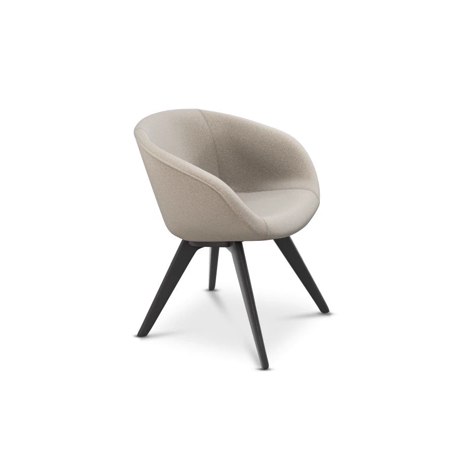 Стул Scoop Low Back Chair — Tom Dixon, ткань