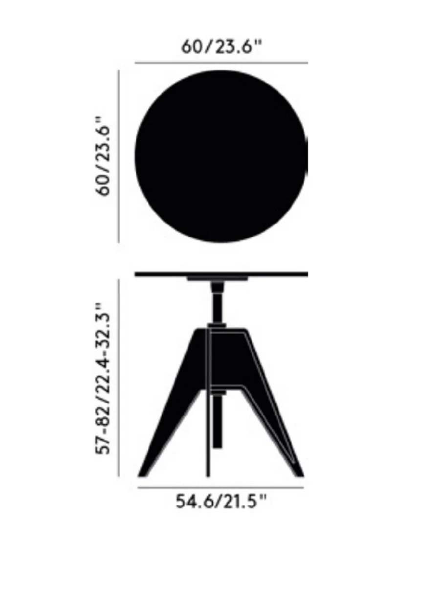 Стол Screw Cafe Table Pebble Marble Top 600 mm — Tom Dixon, мрамор, фото 4