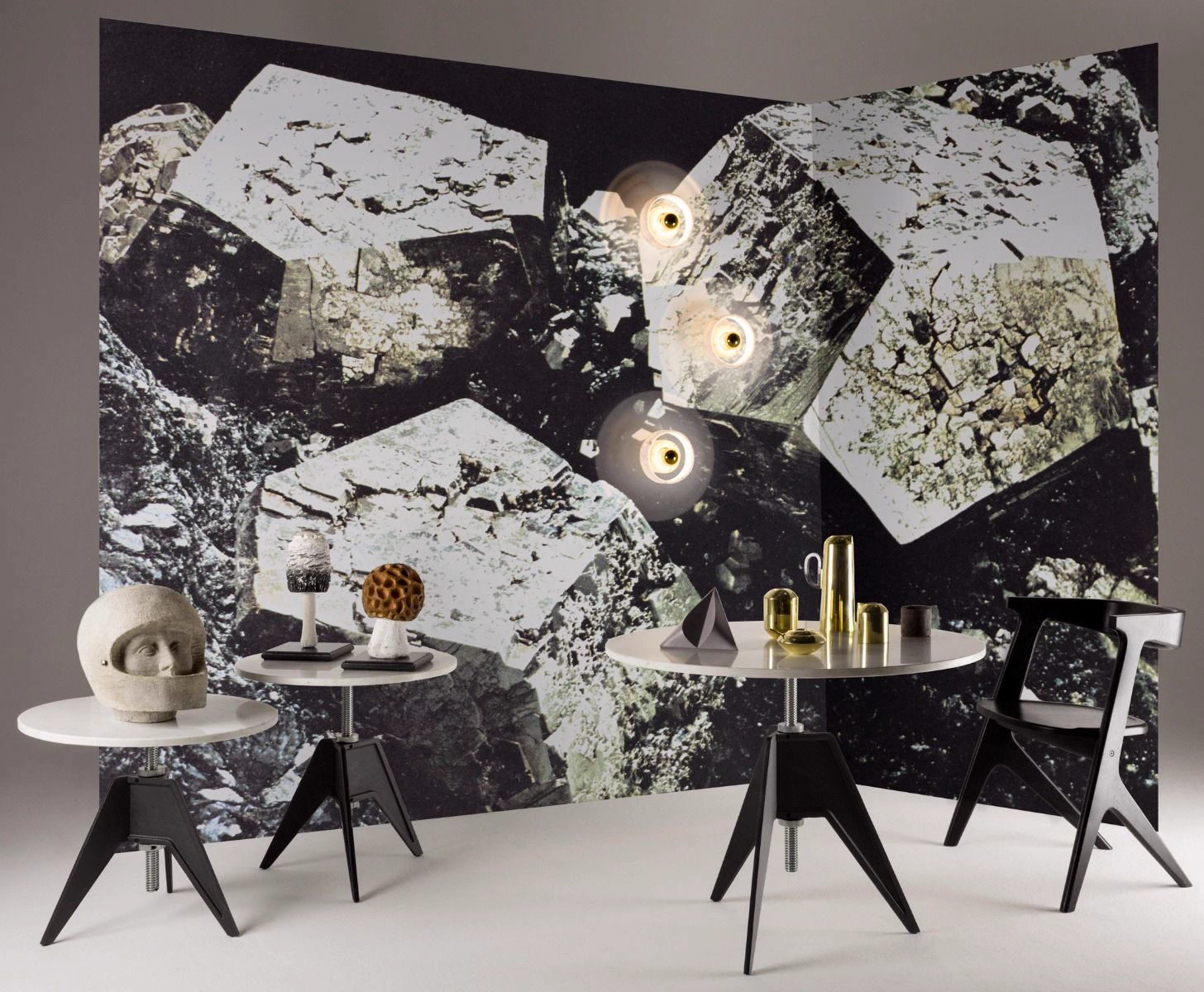 Стол Screw Table — Tom Dixon, мрамор, фото 2