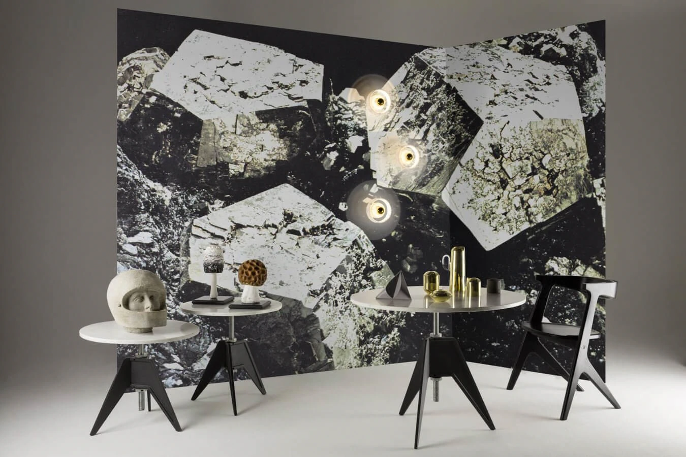 Стол Screw — Tom Dixon, мрамор, фото 3